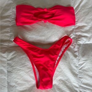 Vibrant Pink Bikini Set